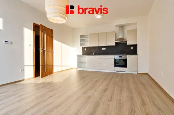 Podnájem bytu 2+kk v novostavbě, rezidence Rumiště, Brno - střed, balkon