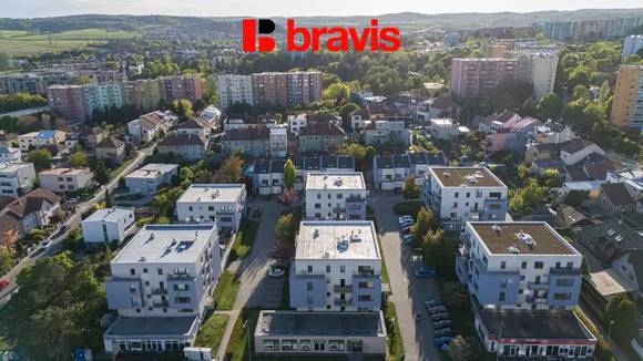 Moderní byt 2+kk s balkonem, garážovým stáním a sklepem, Brno - Bohunice, ulice Čeňka Růžičky