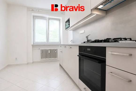 Pronájem bytu 3+1, Brno - Pisárky, Preslova ulice, 2 lodžie