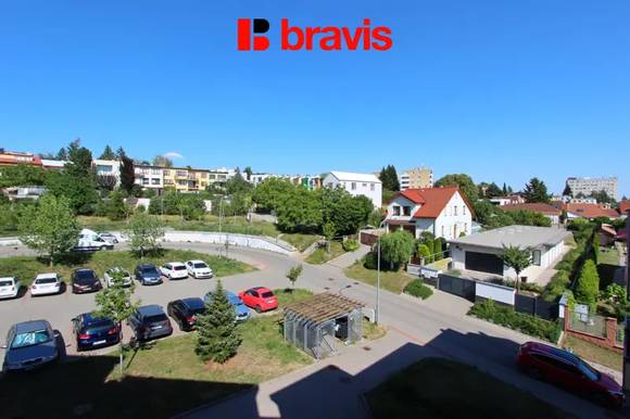 Pronájem bytu 2+kk, Brno - Medlánky, ulice Hrázka, lodžie, sklep, klidná lokalita