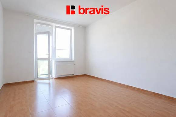 Pronájem bytu 2+kk, Brno - Medlánky, ulice Hrázka, lodžie, sklep, klidná lokalita