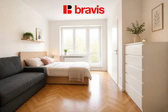 Pronájem bytu 2+1, ulice Neumannova, Brno - Masarykova čtvrť, lodžie, sklep, klidná lokalita v blízkosti centra