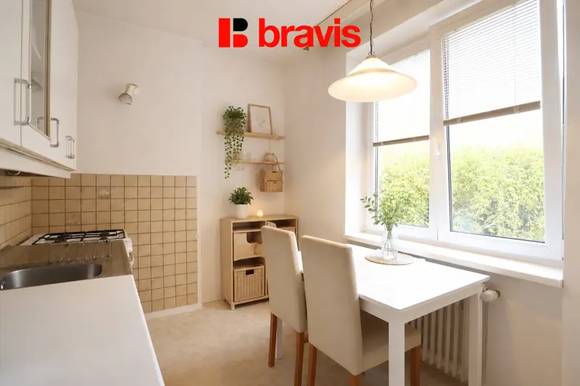 Pronájem bytu 2+1, ulice Neumannova, Brno - Masarykova čtvrť, lodžie, sklep, klidná lokalita v blízkosti centra