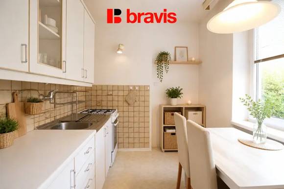 Pronájem bytu 2+1, ulice Neumannova, Brno - Masarykova čtvrť, lodžie, sklep, klidná lokalita v blízkosti centra