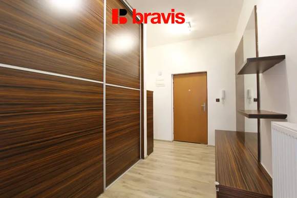 Pronájem bytu 2+kk, ul.  Francouzská, Brno - Zábrdovice, výtah, centrum města
