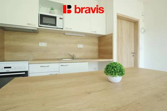 Pronájem bytu 1+kk, Brno - Bystrc, ul. Opálkova, zrekonstruovaný, balkon, sklep