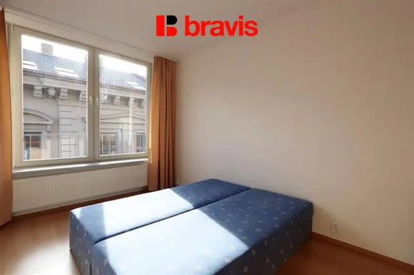 Pronájem bytu 3+kk, ulice Spálená, Brno - Trnitá, zařízený, výtah, možnost garážového stání, v blízkosti Vlněny