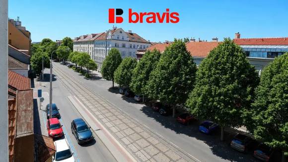 Pronájem bytu 2+kk, Brno - Královo Pole, Palackého třída