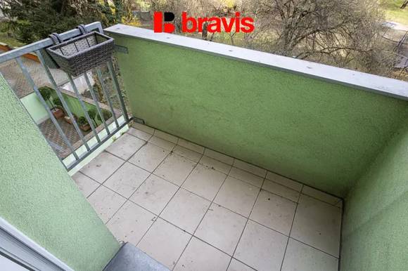 Pronájem bytu 1,5+1, Brno - střed, ul. Žižkova, zařízený, výtah, s balkónem, v blízkosti centra města a zastávky MHD