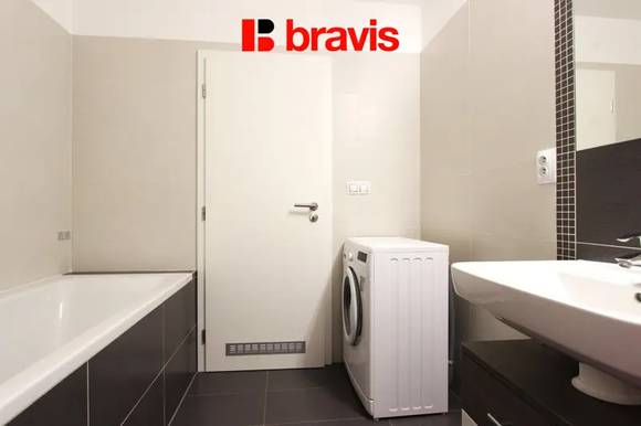 Pronájem bytu 1+kk, Brno - Slatina, částečně zařízené, lodžie, sklep, ul. Kigginsova