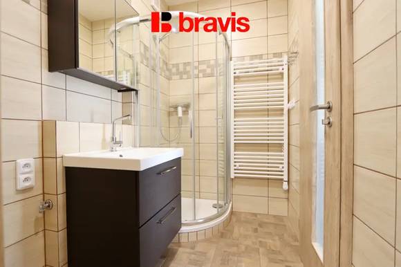 Pronájem bytu 3+1, Brno - Lesná, Haškova ulice, balkon, sklep