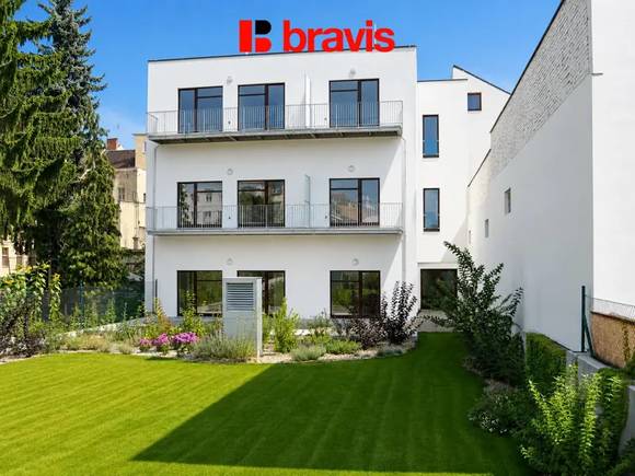 Pronájem bytu 2+kk, Brno - centrum, ulice Tř. KPT Jaroše, terasa, garážové stání