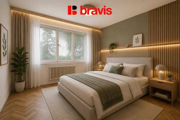 Prodej bytu 2+1 55 m², Brno - Štýřice, ulice Pšeník, balkon, sklep