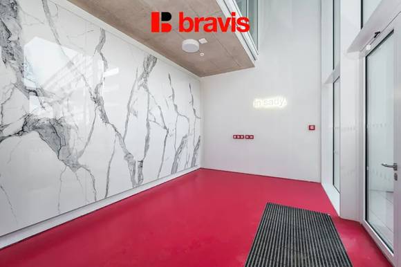 Pronájem bytu 2+kk, rezidence „INSADY“ na ul. Fuchsova, relaxační zahrada, novostavba, chytrá domácnost, rekuperace, klimatizace, lodžie, sklep