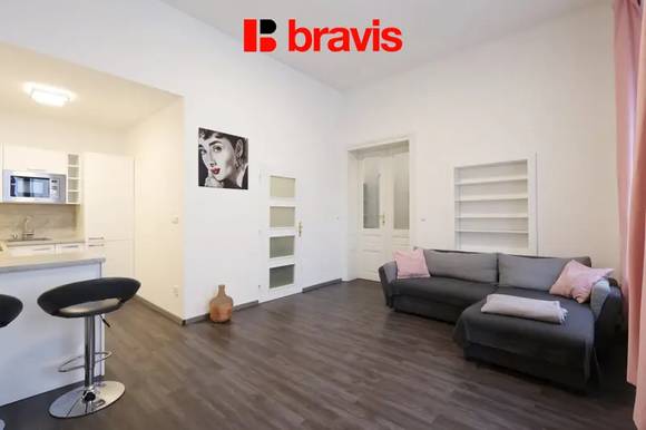 Pronájem moderního bytu 3+kk v centru Brna – ulice Solniční