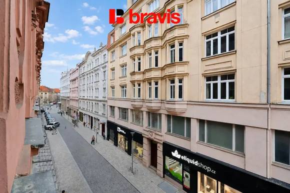 Pronájem moderního bytu 3+kk v centru Brna – ulice Solniční
