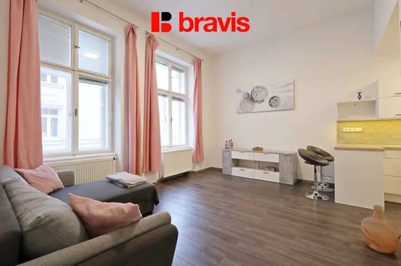 Pronájem moderního bytu 3+kk v centru Brna – ulice Solniční