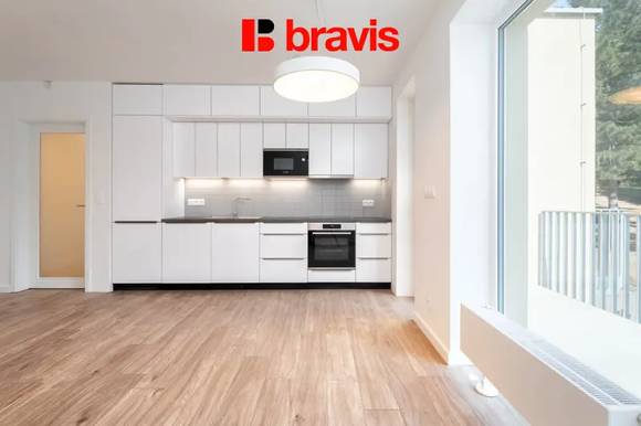 I - Office for rent 3 + kk in a new building, in a lucrative part of Brno, Hlinky Street, Brno - Pisárky, air conditioning, parking, balcony, cellar