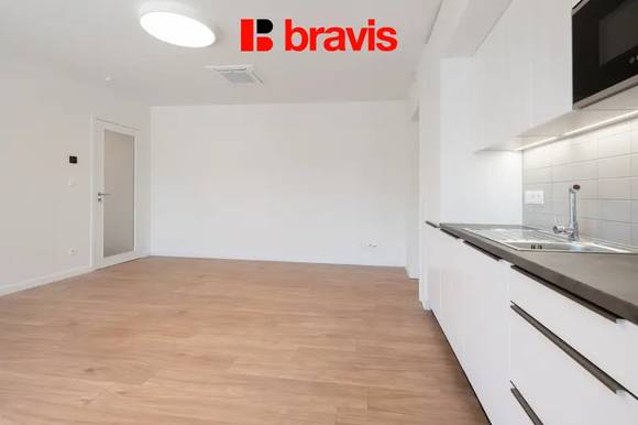 I - Office for rent 3 + kk in a new building, in a lucrative part of Brno, Hlinky Street, Brno - Pisárky, air conditioning, parking, balcony, cellar