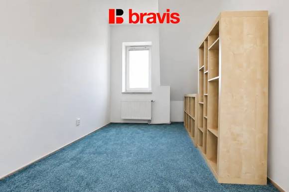 Pronájem moderního bytu 5+kk, ulice Goldova, Brno - Líšeň, mezonet s výjimečným výhledem