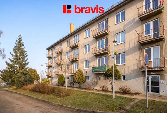 Prodej bytu 3+1, Šlapanice u Brna, ul. Brněnská, balkon, garáž