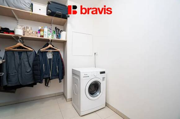 Pronájem bytu 3+kk, ulice Mezírka, Brno - střed, novostavba, terasa