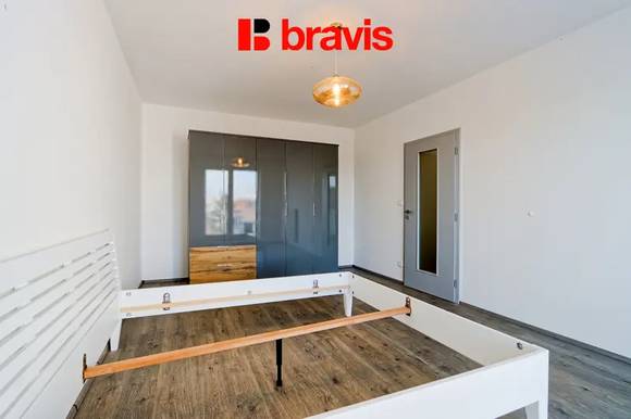 Pronájem bytu 2+kk, Brno - Ponava, novostavba, zařízený, klimatizace, balkón, sklep,parkovacího stání
