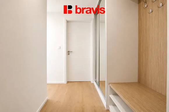 Pronájem bytu 2+kk, Brno - Černá Pole, ul. třída Generála Píky, výhoda prvního nájemníka, garážové stání, sklep