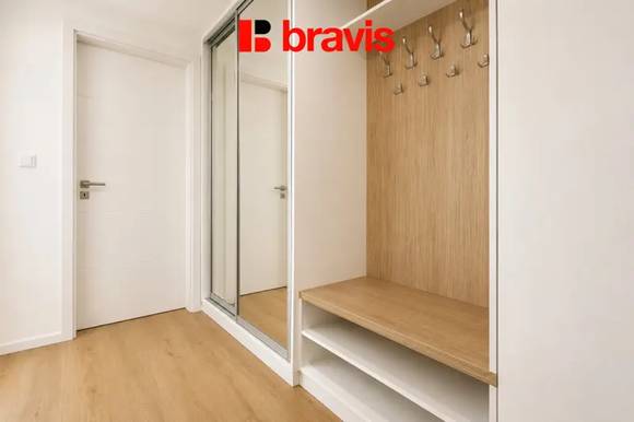 Pronájem bytu 2+kk, Brno - Černá Pole, ul. třída Generála Píky, výhoda prvního nájemníka, garážové stání, sklep