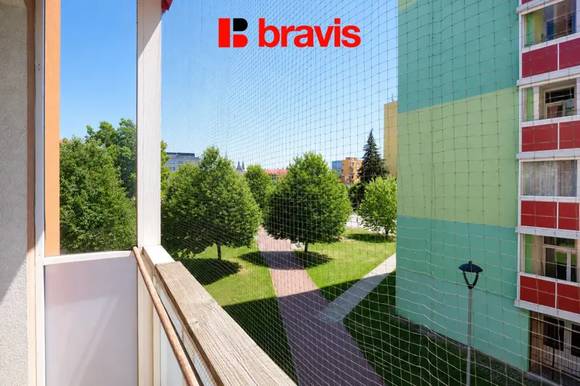Pronájem bytu 2+1, Brno -  Staré Brno, ulice Výstavní, balkon