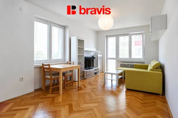Pronájem bytu 2+1, Brno -  Staré Brno, ulice Výstavní, balkon