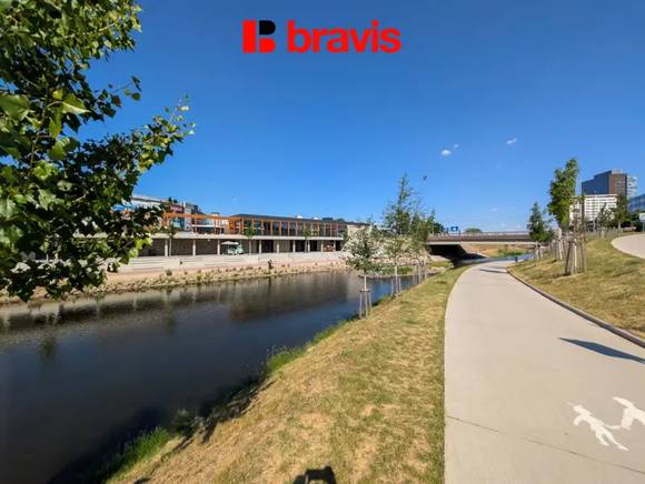 Pronájem moderního bytu 2+kk, ul. Dvorského, Brno - Štýřice, sklep, klimatizace, výborná dostupnost v blízkosti Spielberk office