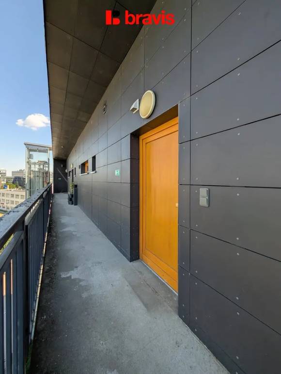Pronájem moderního bytu 2+kk, ul. Dvorského, Brno - Štýřice, sklep, klimatizace, výborná dostupnost v blízkosti Spielberk office