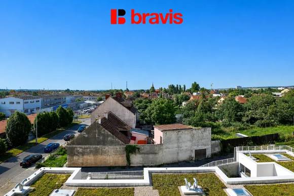 Apartment for rent 1+kk, Řepova street, parking space, balcony, cellar, new building - first tenant's advantage