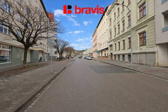 Pronájem bytu 1+1 38 m², ul. Křídlovická - Staré Brno sklep, pračka, centrum města