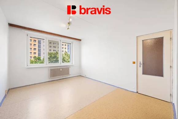 Prodej bytu blízko Campusu i přírody, 2+kk 48 m², Brno - Nový Lískovec, sklep, bezproblémové parkování