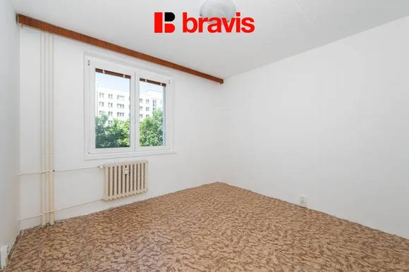 Prodej bytu blízko Campusu i přírody, 2+kk 48 m², Brno - Nový Lískovec, sklep, bezproblémové parkování