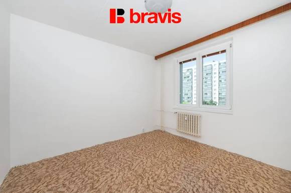 Prodej bytu blízko Campusu i přírody, 2+kk 48 m², Brno - Nový Lískovec, sklep, bezproblémové parkování