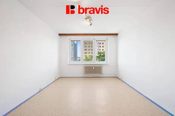 Prodej bytu blízko Campusu i přírody, 2+kk 48 m², Brno - Nový Lískovec, sklep, bezproblémové parkování