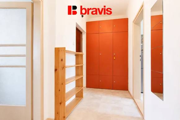 Pronájem bytu 2+1, ulice Lužná, Brno - Komárov, balkon, společná zahrada
