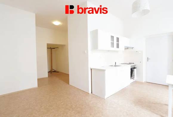 Pronájem bytu 1+1 Brno - centrum, ul. Antonínská, komora, blízko centra