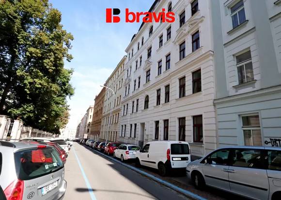 Pronájem bytu 1+1 Brno - centrum, ul. Antonínská, komora, blízko centra