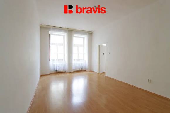 Pronájem bytu 1+1 Brno - centrum, ul. Antonínská, komora, blízko centra