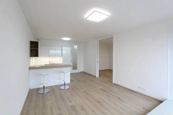 Pronájem bytu 2+kk,  Brno - Ponava,  ul. U Červeného mlýna, sklepní kóje, lodžie, 2 garážové stání