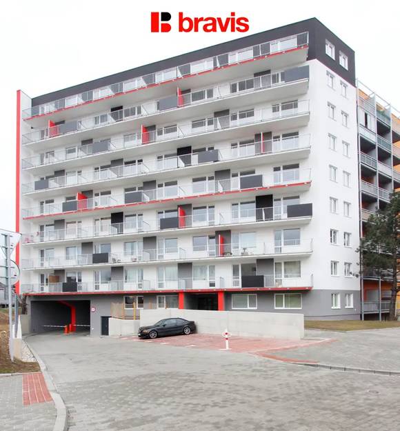 Pronájem vyhrazeného parkovacího stání č.44 ve vnitrobloku, ulice Božetěchova, Brno- Královo Pole