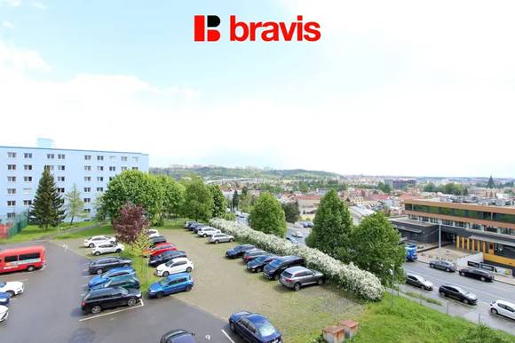 Pronájem bytu 2+kk, ul. Kotěrova,  Brno - Černá Pole, garážové stání