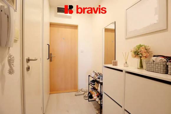 Pronájem moderního bytu 1+kk, ul. Hudcova, Brno - Medlánky
