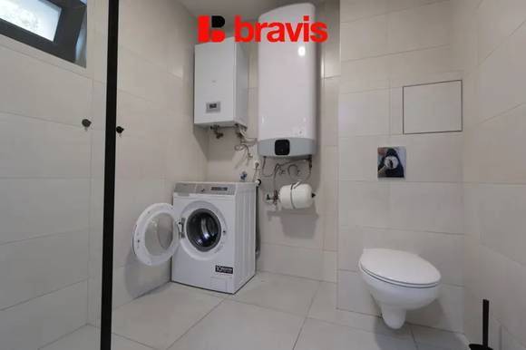 Pronájem útulného bytu 1+kk s lodžií – 42,8 m², Brno - Slatina, ul. Tuřanka