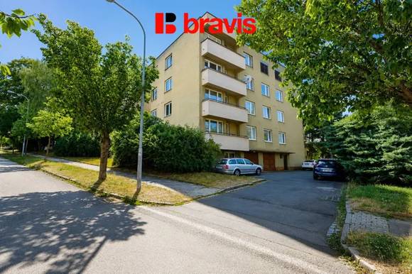 Pronájem bytu 1+1 37 m², Brno - Židenice, ulice Došlíkova, balkon, sklep