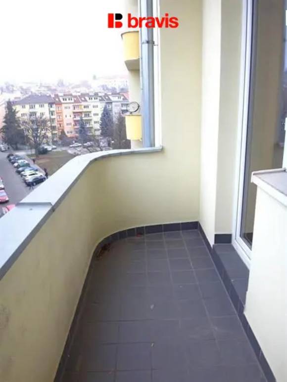 Pronájem bytu 1+1, ul. Leitnerova, Brno - centrum, zařízený, balkón